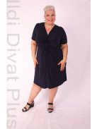 Atena Sötétkék Csavart Ruha