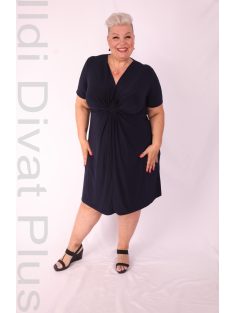 Atena Sötétkék Csavart Ruha