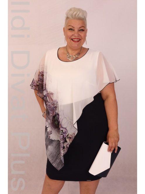 Botega Elena Lila Virág Mintás Ruha