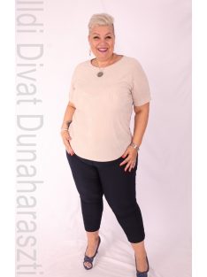 Ilona Beige- Arany Csillogós Felső