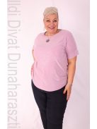 Ilona Mályva Csillogós Felső