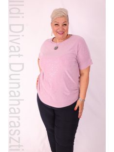 Ilona Mályva Csillogós Felső