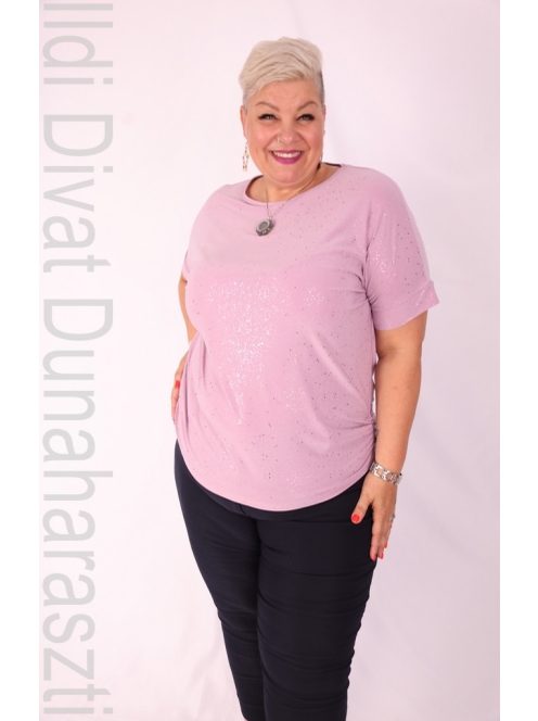 Ilona Mályva Csillogós Felső