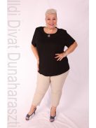 Maxi Lady Fekete Remina Felső