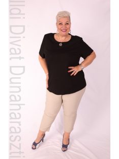 Maxi Lady Fekete Remina Felső