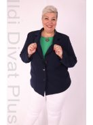 Manda Türkiz- Mintás  Blúz