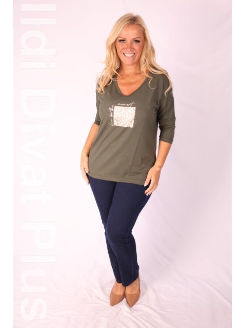 Latynka Khaki Alisa Felső