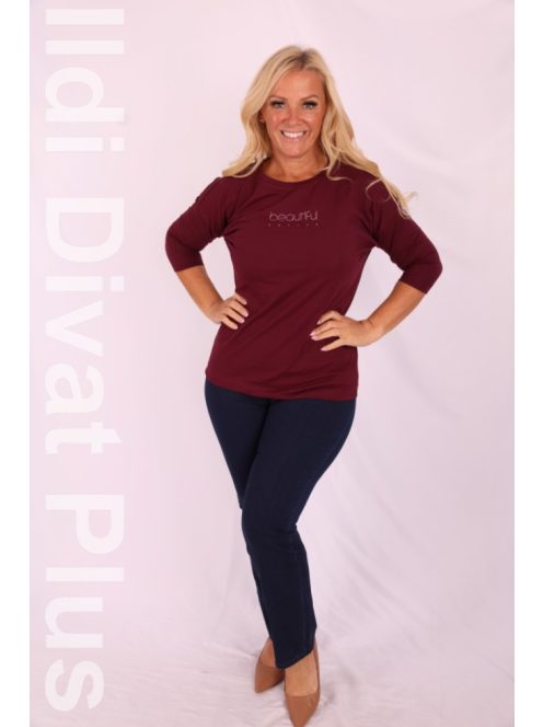 Latynka Padlizsánlila Amilla Felső