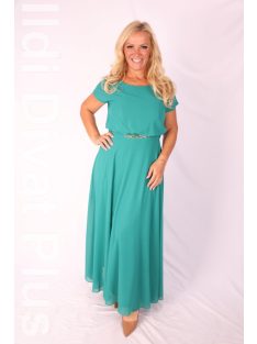 Trynite Smaragd-Zöld Maxi Ruha