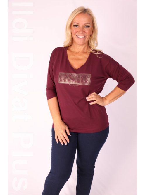 Latynka Padlizsánlila Anka Felső