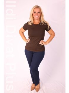 Latynka Csokibarna Kereknyakú Aura Felső