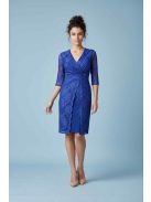 Zita Királykék Csipkés Alkalmi Ruha-2XL