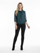 Nika Smaragd Csillogós Blúz