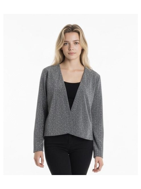 Dorota Ezüst Lurex Alkalmi Blézer