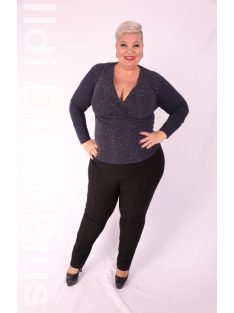 Mandala Sötétkék Csillogós Felső