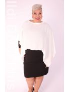 Classis Fehér Muszlin Poncsó