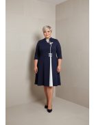 Anikó Kék-Fehér Jolan Ruha