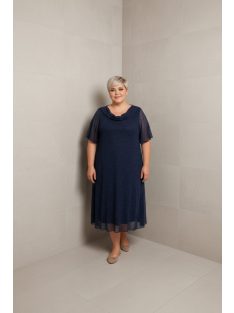 Rea Sötétkék-Köves Maxi Ruha