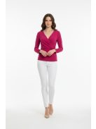 Mandala Pink Átlapolt Felső