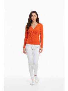 Mandala Téglavörös Átlapolt Felső