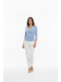 Mandala Babakék Átlapolt Felső