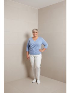 Mandala Babakék Átlapolt Felső