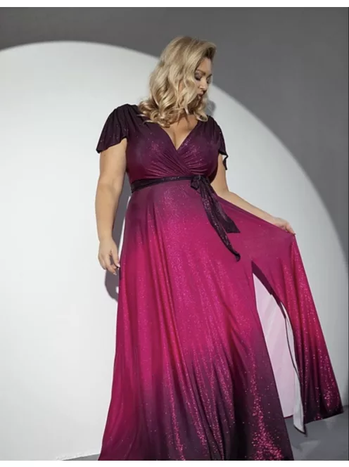 Exluzíve Magenta Színátmenetes Holly Ruha