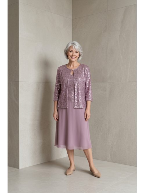 Rea Mályva Flitteres Komplé