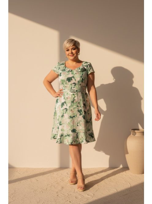 Classis Zöld-Mintás Lotti Ruha