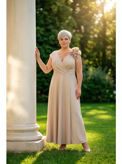 Bosca Beige Csillogós Jelina Ruha