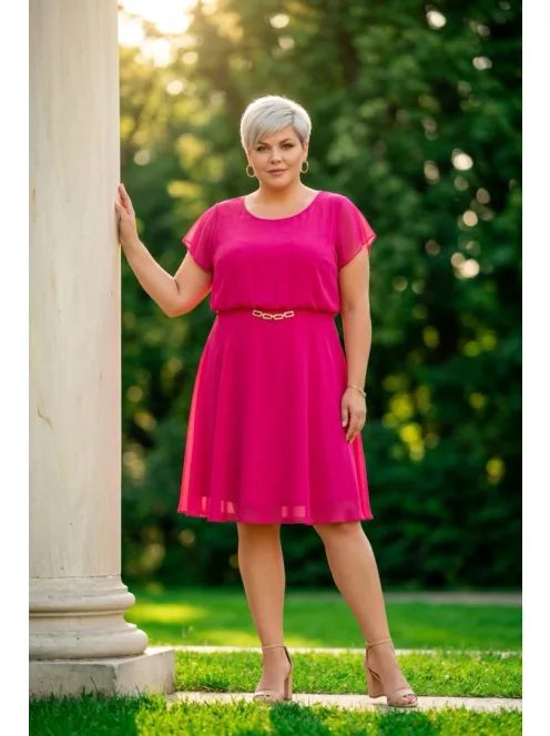 Trynite Magenta A Vonalú Ruha