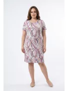 Luna Mályva-Mintás Ruha