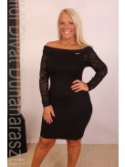 Mandala Fekete Csipke Ruha