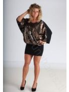 Blac&White Arany-Ezüst Flitteres Ruha