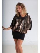 Blac&White Arany-Ezüst Flitteres Ruha