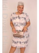 Moda Exclusív Ezüst-Mályva Komplé-50