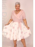 Elli Púder-Ekrü Pöttyös Ruha