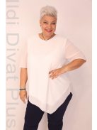 Classis Fehér Muszlin Tunika-3XL