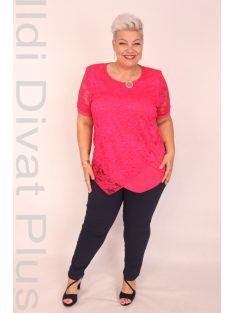 Elegance Pink Csipkés Felső