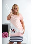 Silver Moon púder muszlinos ruha