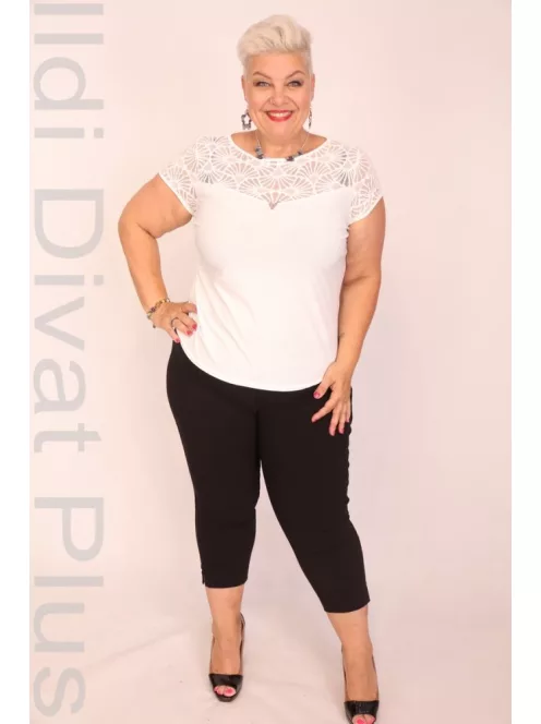 Waxima Ekrü Csipkés Felső