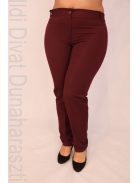 DerElla Bordó Szövet Nadrág-50