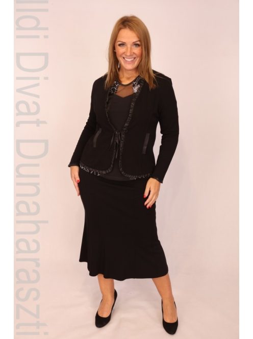 Rosiak Fekete Midi Szoknya