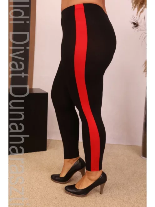 Caremo Mira Fekete-Piros Leggings-2