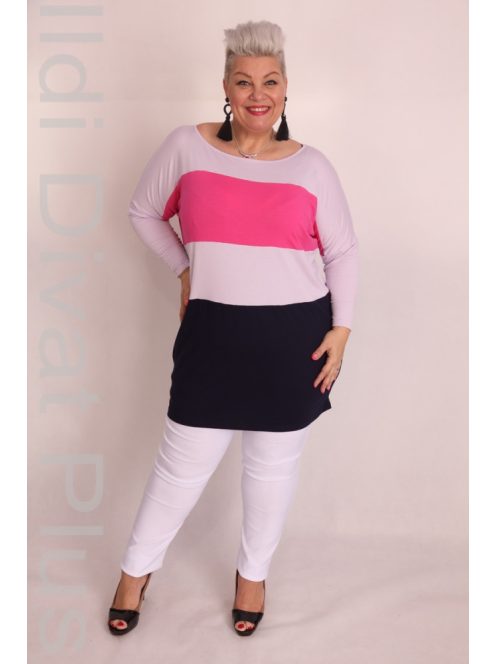 Caremo Ingrid Lila-Pink-Kék Tunika