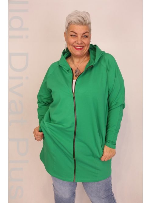 Caremo Meredit Benetton-Zöld  Zippes Kardigán-1
