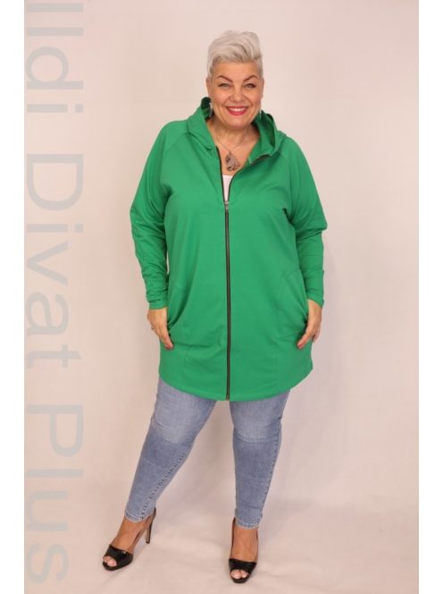 Caremo Meredit Benetton-Zöld  Zippes Kardigán-1