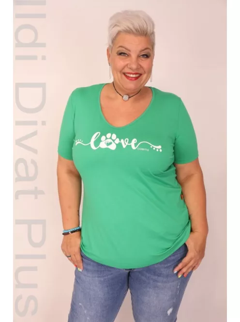 Caremo Benetton Sharlotte V-Nyakú Tappancsos Felső-2XL