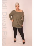 Caremo Tóga Keki Nyomásos Tunika-2