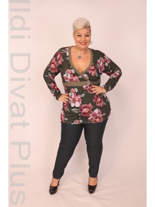 Caremo Keki-Virágos Samartino Tunika-L